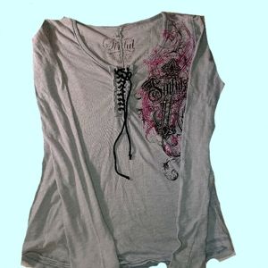 Sinful by affliction long sleeve t shirt